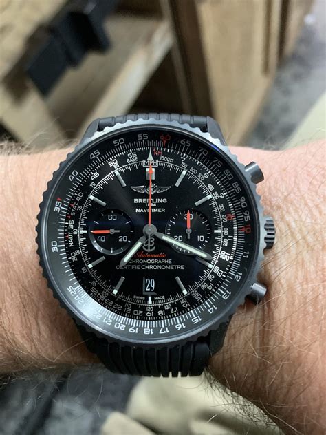 breitling navitimer black rotor|Breitling Navitimer original.